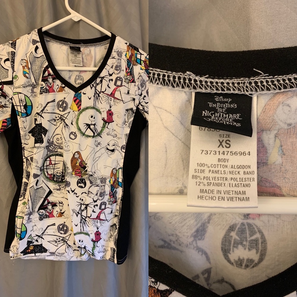 Holiday scrub top bundle